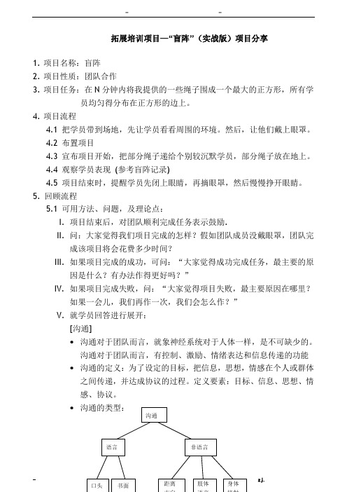 培训师系统教程-盲阵项目分享(实战版)