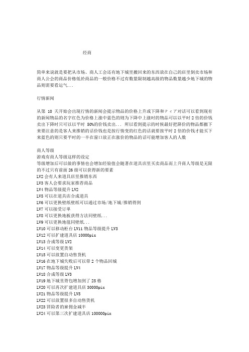 莉希缇之泪：道具屋经营之方