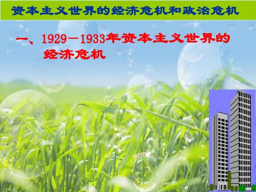 经济危机PPT教学课件