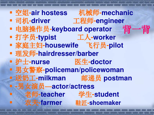 新概念一册第十课课件