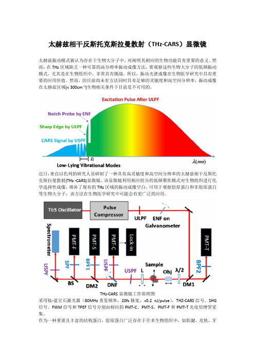 太赫兹相干反斯托克斯拉曼散射