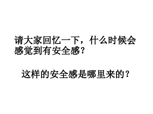 部编版八年级上册道德与法治9.1《认识总体国家安全观》ppt