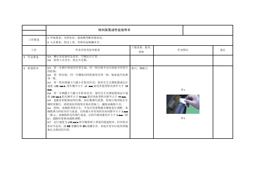 2-转向架落成作业指导书