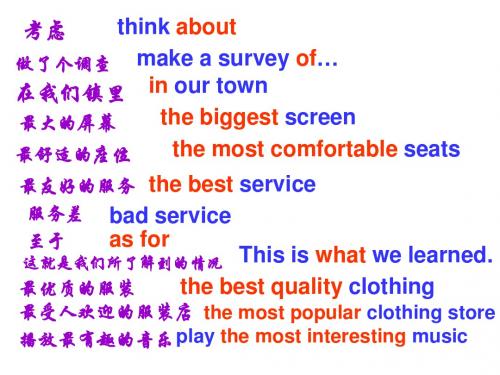 新目标人教版初中英语八年级上册Unit12What'sthebestradiostationSectionB