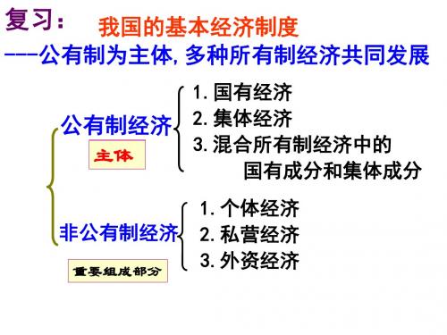 人教版九年级全册第三单元7.2走向共同富裕的道路课件 (共44张PPT)