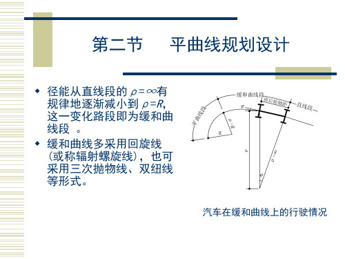 城市道路平面线形规划设计2