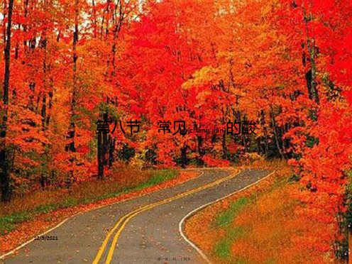 中考化学第三部分身边的化学物质3.8常见的酸复习