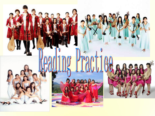 四川省昭觉中学高中英语 Module4 four reading practice课件 新人教版必修6
