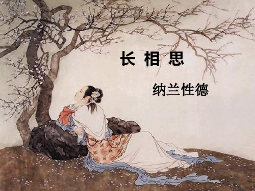 《长相思·山一程》解析