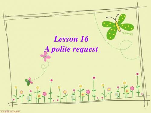 新概念第二册Lesson_16