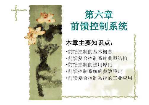 第六章 前馈控制系统
