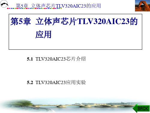 TLV320AIC23芯片的介绍与应用实验(ppt 84页)