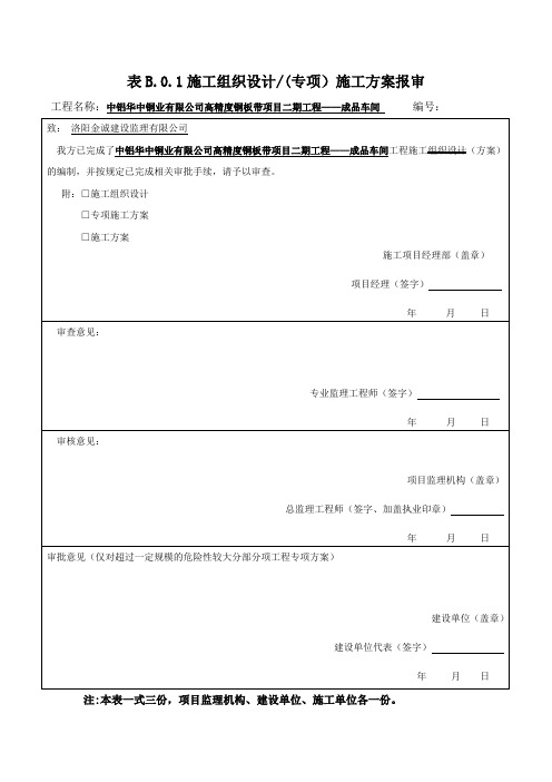 铜板带钢结构专项吊装方案