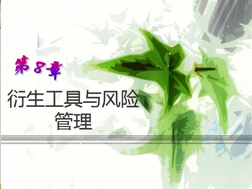 财务管理理论与实务(第4版)第8章 衍生工具与风险管理