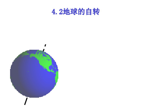 浙教版科学七年级下册4.2地球的自转课件_5