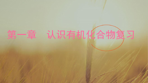 最新-整合化学选修5高二年级第一章 认识有机化合物复习课件2 共102张 精品