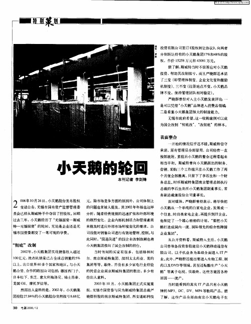 小天鹅的轮回