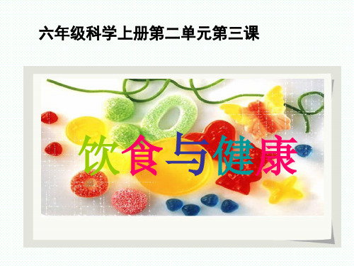 六年级上册科学课件-饮食与健康-湘教版(共21张PPT)
