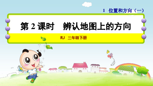 《平面图上的东、南、西、北》教学课件 数学三年级下册