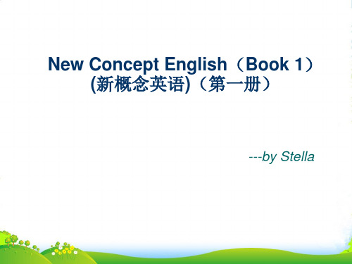 新概念英语lesson23-24(共39页)课件