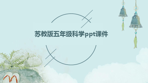 苏教版五年级科学ppt课件