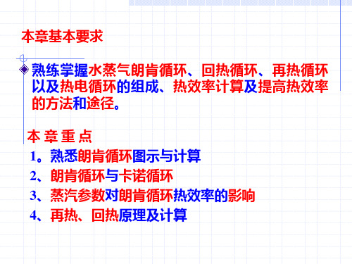 热力循环