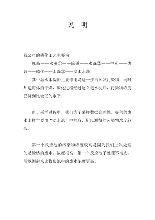 磷化及处理过程图
