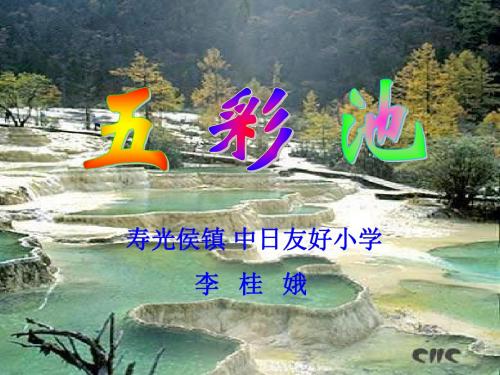四年级语文五彩池3