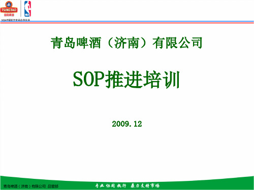 SOP编写要求