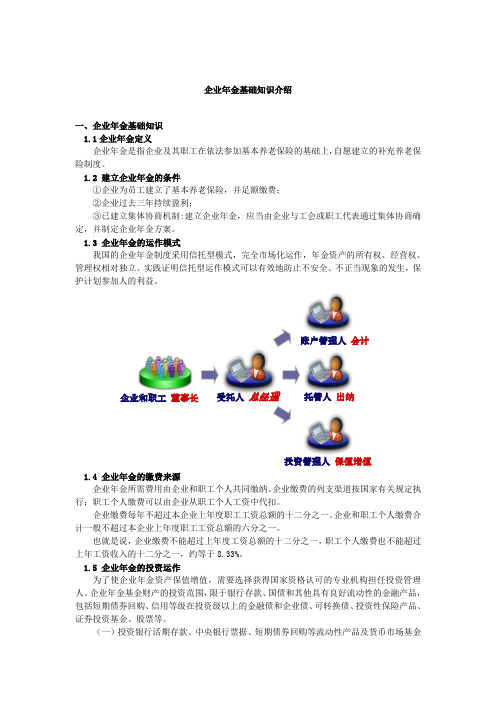 企业年金基础知识介绍(1)