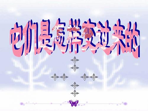 北师大《它们是怎样变过来的》[整理]