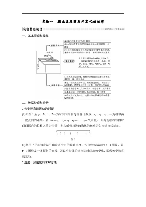 2019版高考物理创新一轮复习江苏专用版文档：第一章 