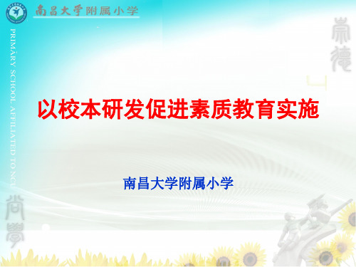案例1：开心菜园：以校本研发促进素质教育实施