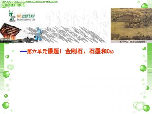 金刚石、石墨和C60课件1231-81页PPT文档资料