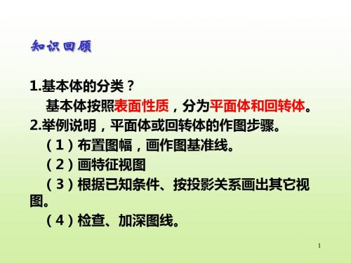 截交线ppt课件