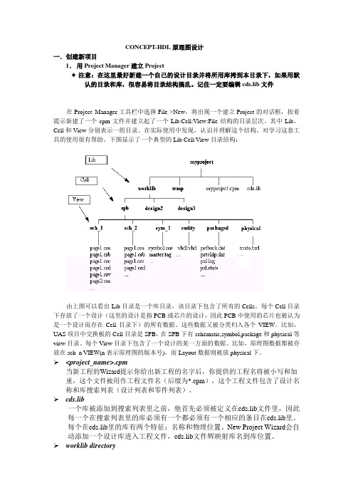 CADENCE 培训(原理图设计一)