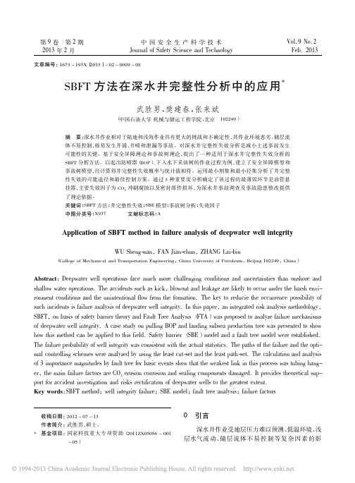 SBFT方法在深水井完整性分析中的应用_武胜男