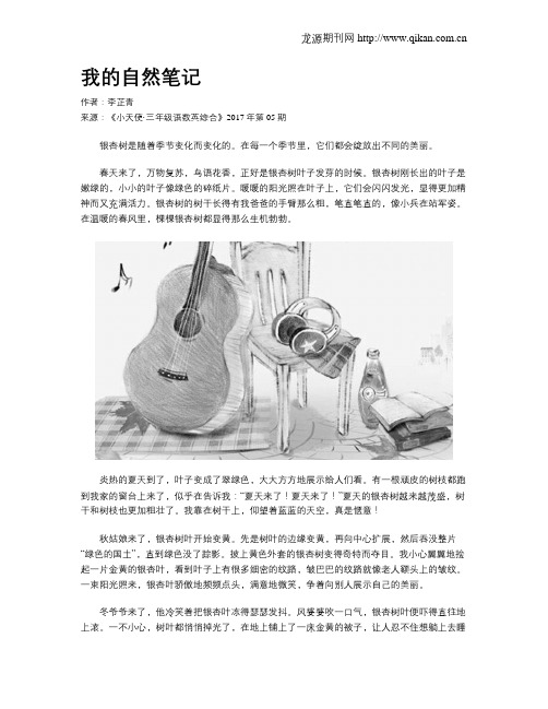 我的自然笔记
