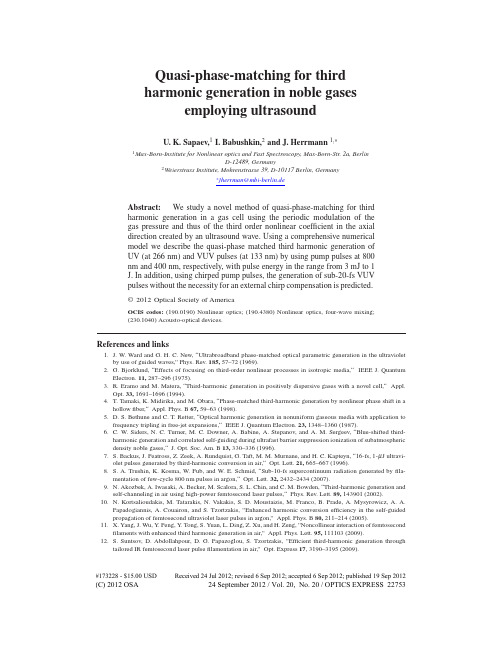 Quasi-phase-matching