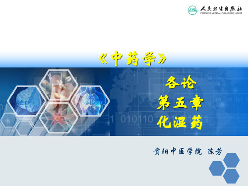 第五章  化湿药