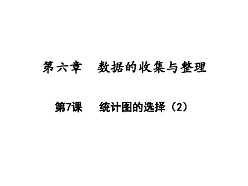 统计图的选择北师大版七年级数学上册PPT精品课件2