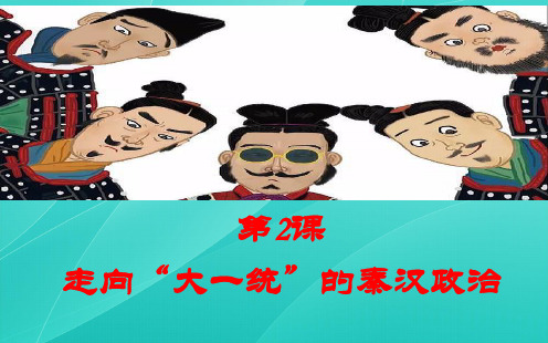 人民版必修一专题一第二课 走向大一统的秦汉政治(共24张PPT)