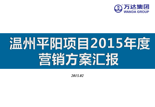 2015年度营销方案汇报2.7