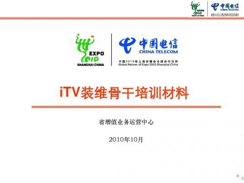 iTV装维骨干培训材料2.1