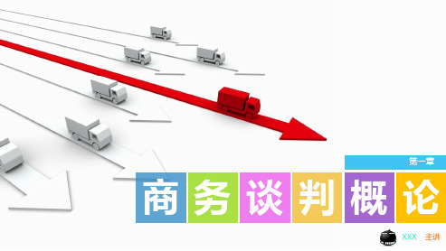 商务谈判实务课件第一章 商务谈判概论