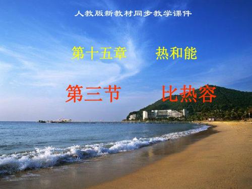 比热容 flash动画