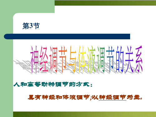 【浙教版】科学神经调节完美课件