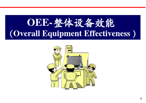 OEE(设备整体效能)-