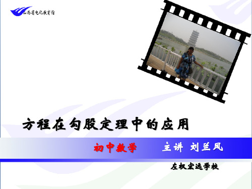 方程在勾股定理中的应用