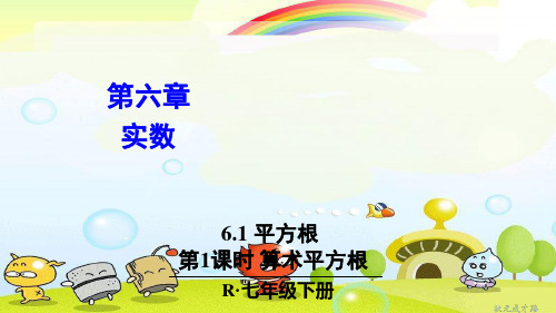 2022年人教版数学七下《算术平方根》部优课件(推荐)